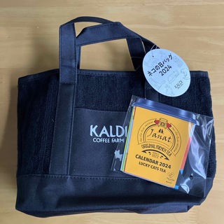 カルディ(KALDI)のKALDI ネコの日 オリジナル バッグ 2024(ノベルティグッズ)