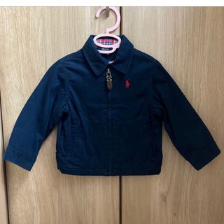 ポロラルフローレン(POLO RALPH LAUREN)の【再値下げ🌸】ラルフローレン　90cm  ジャケット　ネイビー(ジャケット/上着)