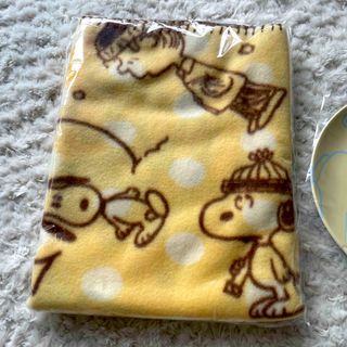 スヌーピー(SNOOPY)の膝掛けとお皿(その他)