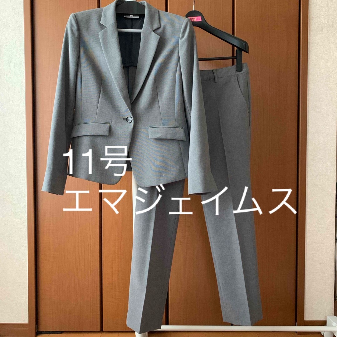 EMMAJAMES パンツスーツ＋シャツ3点セット - フォーマル