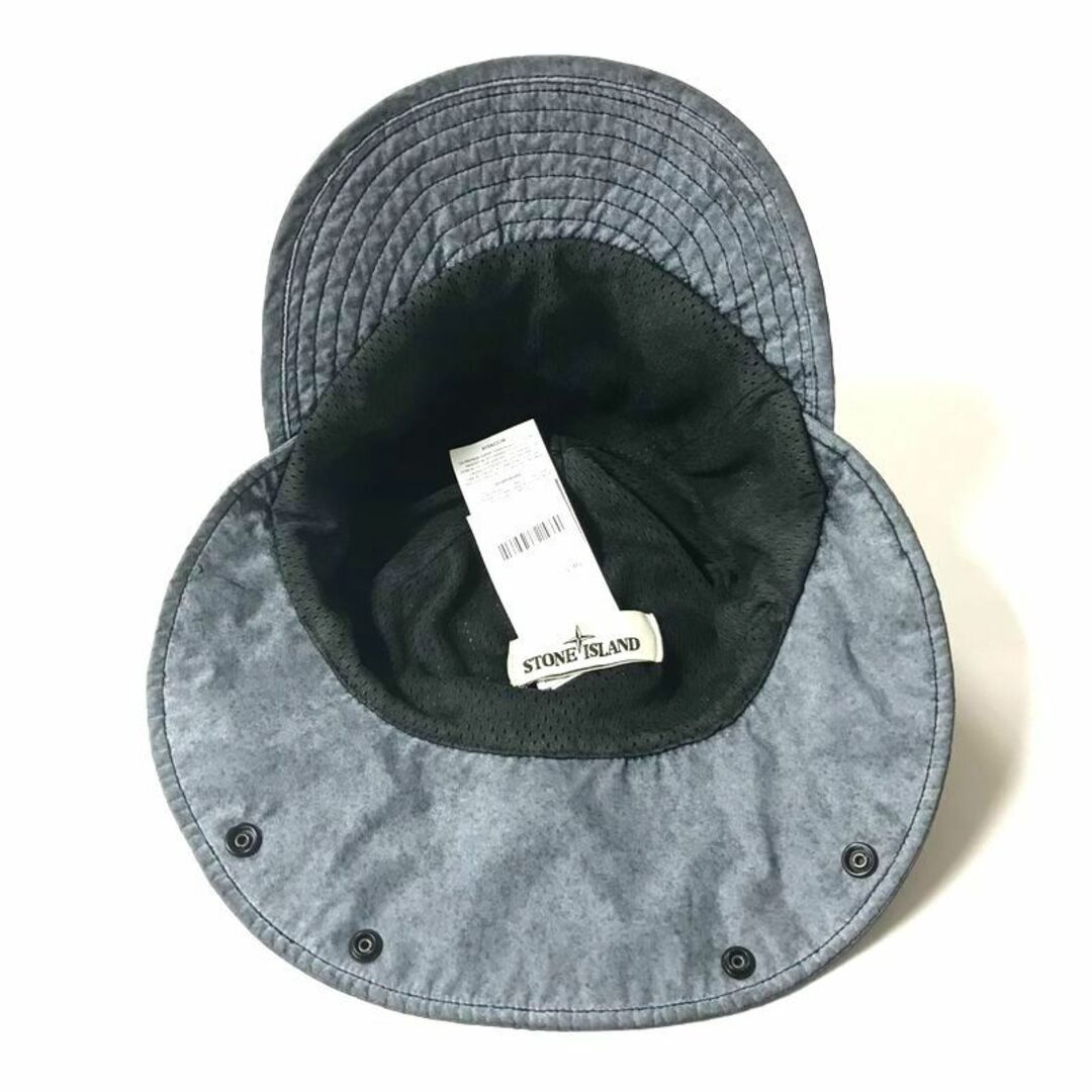 STONE ISLAND(ストーンアイランド)のSTONE ISLAND FLIGHT CAP Oxford 3L Hat /L メンズの帽子(ハット)の商品写真