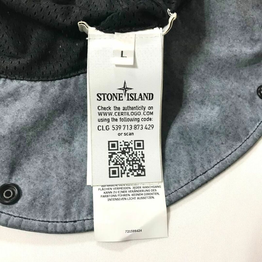 STONE ISLAND(ストーンアイランド)のSTONE ISLAND FLIGHT CAP Oxford 3L Hat /L メンズの帽子(ハット)の商品写真