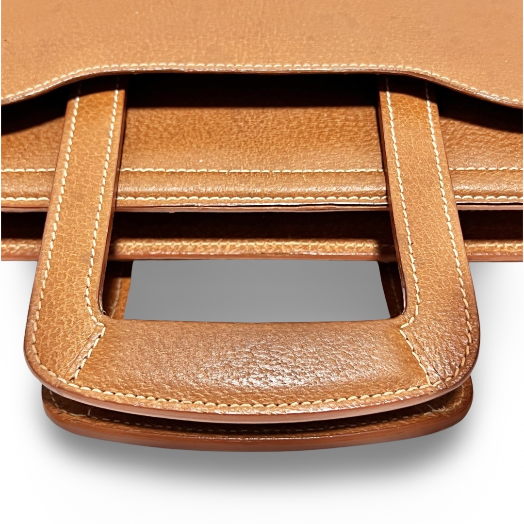 GUCCI オールドグッチ 2WAY レザー ブリーフケース 書類バッグ GUCCI オールドグッチ 2WAY レザー ブリーフケース 書類バッグ