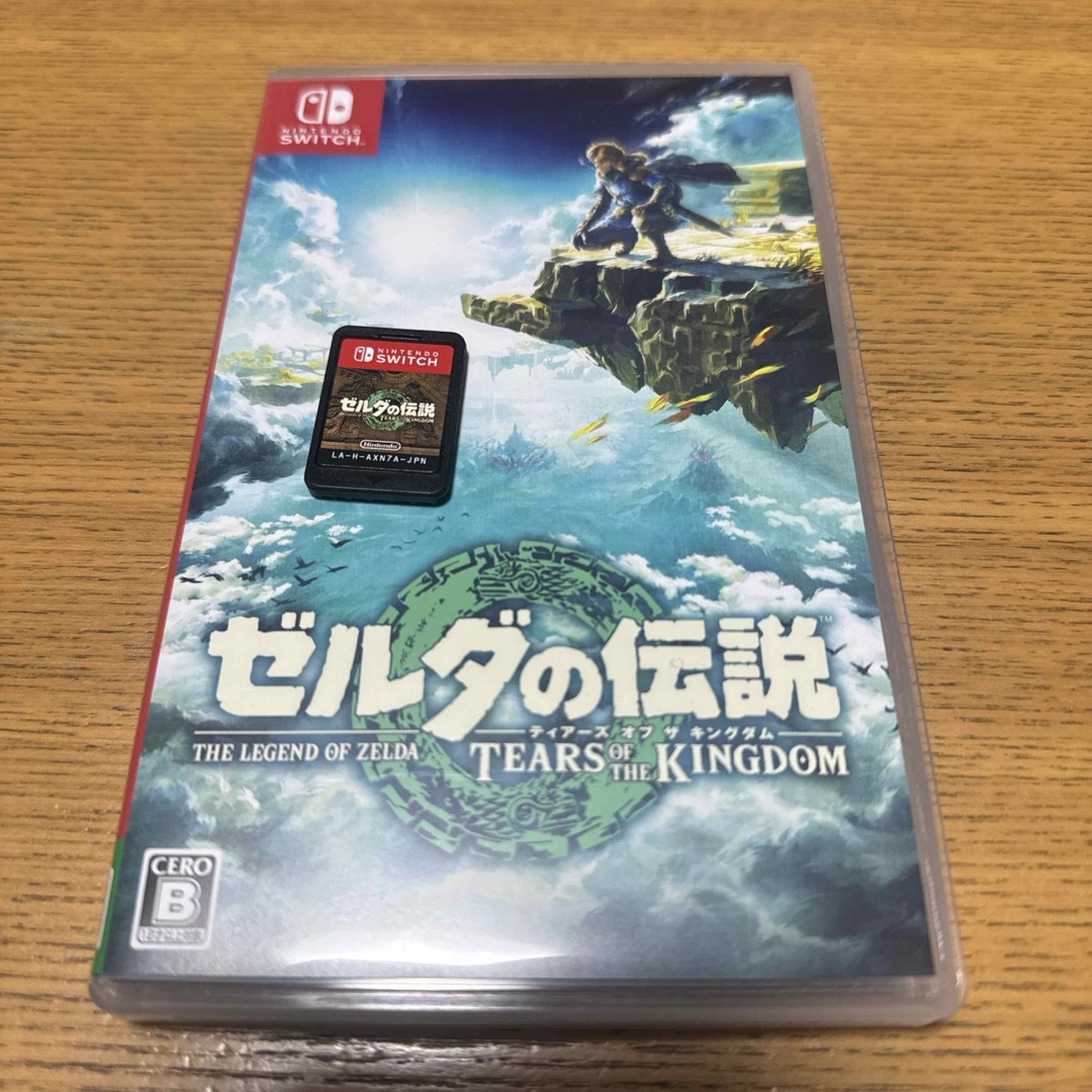 Nintendo Switch(ニンテンドースイッチ)のゼルダの伝説　ティアーズ オブ ザ キングダム エンタメ/ホビーのゲームソフト/ゲーム機本体(家庭用ゲームソフト)の商品写真