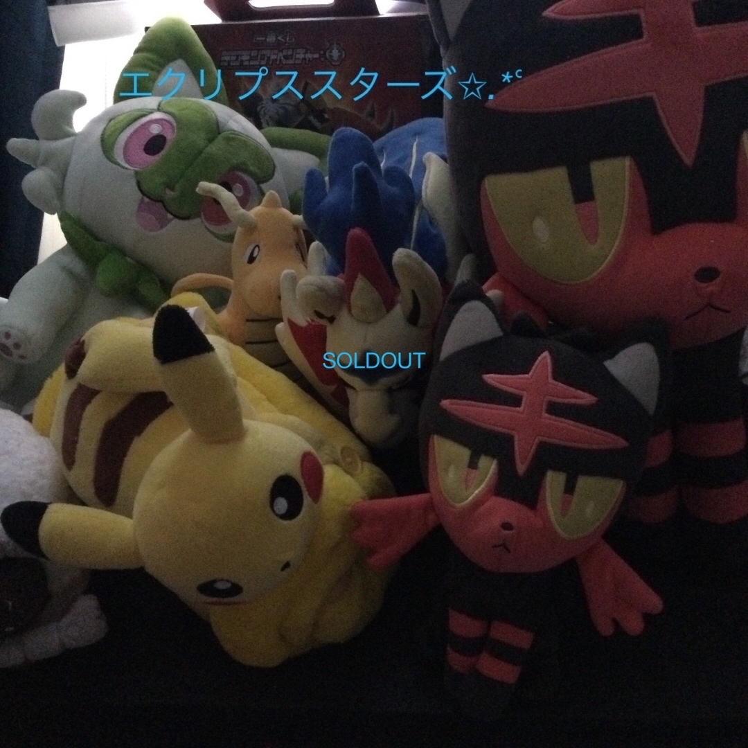 ポケモン(ポケモン)のポケモンぬいぐるみ豪華✨セット エンタメ/ホビーのおもちゃ/ぬいぐるみ(キャラクターグッズ)の商品写真