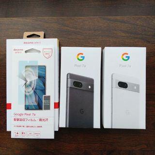 グーグルピクセル(Google Pixel)の新品　Google　pixel7a ×2台　オマケ付(スマートフォン本体)