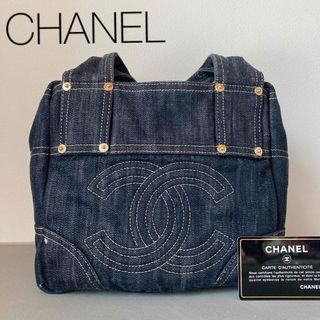 シャネル(CHANEL)の交渉可❗️CHANEL スパークリングデニム　ハンドバッグ(ハンドバッグ)