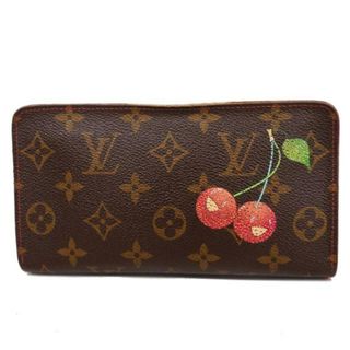 ルイヴィトン(LOUIS VUITTON)の【4fd3428】ルイヴィトン 長財布/モノグラム/ポルトモネジップチェリー/M95006/ブラウン【中古】レディース(財布)