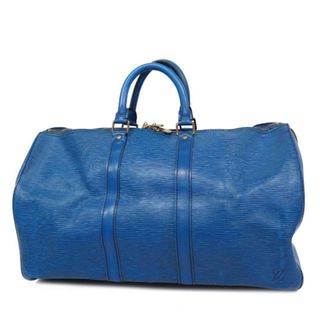 ルイヴィトン(LOUIS VUITTON)の【4fd3422】ルイヴィトン ボストンバッグ/エピ/キーポル45/M42975/トレドブルー【中古】メンズ/レディース/ユニセックス(ボストンバッグ)