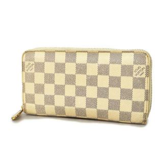 ルイヴィトン(LOUIS VUITTON)の【4fc3243】ルイヴィトン 長財布/ダミエ・アズール/ジッピーウォレット/N41660/ホワイト【中古】レディース(財布)