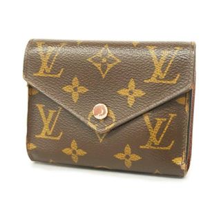 ルイヴィトン(LOUIS VUITTON)の★SALE 【4fc3244】ルイヴィトン 三つ折り財布/モノグラム/ポルトフォイユヴィクトリーヌ/M62472/ブラウン【中古】レディース(財布)