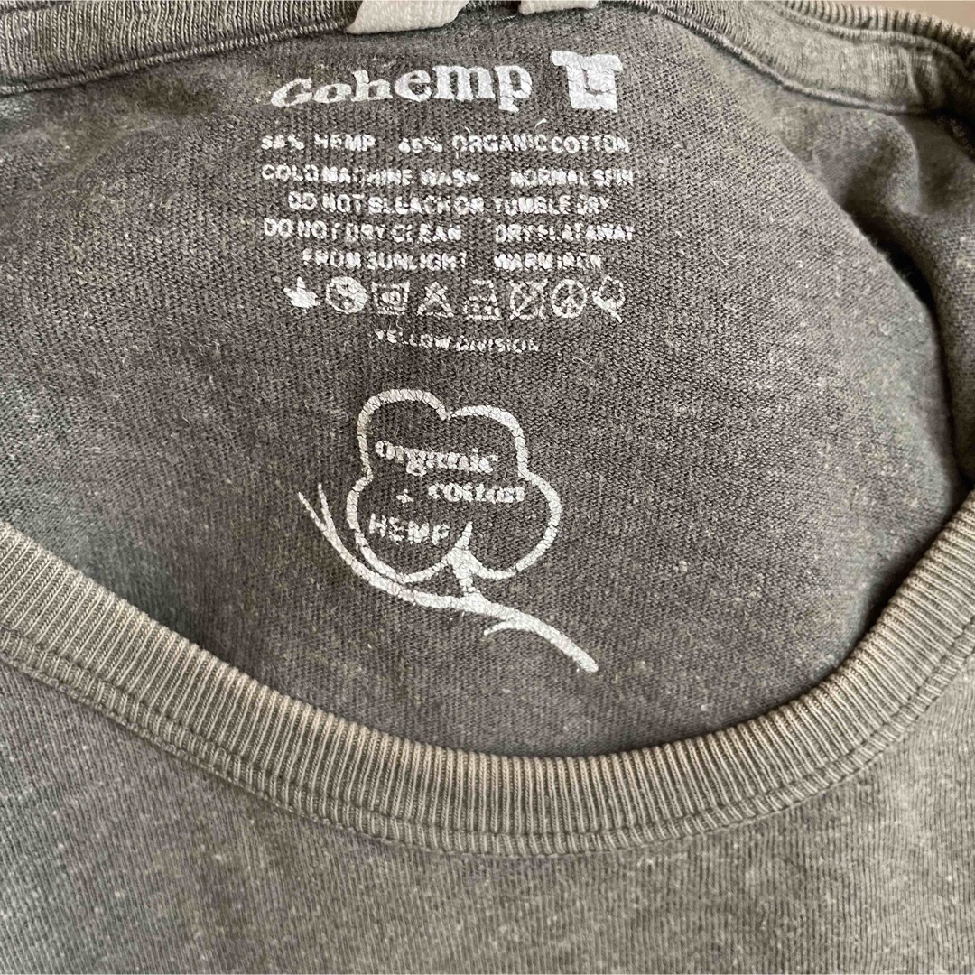 GO HEMP(ゴーヘンプ)のGo hemp ゴーヘンプ Tシャツ chelsea films オリーブ M メンズのトップス(Tシャツ/カットソー(半袖/袖なし))の商品写真