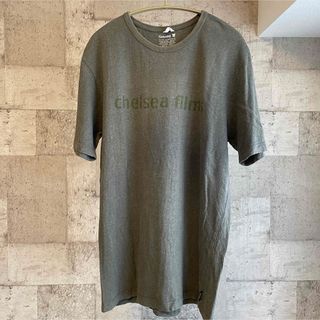 ゴーヘンプ(GO HEMP)のGo hemp ゴーヘンプ Tシャツ chelsea films オリーブ M(Tシャツ/カットソー(半袖/袖なし))