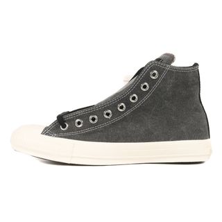 ステューシー(STUSSY)の新品 STUSSY ステューシー サイズ:27.5cm 17AW CONVERSE ALL STAR 100 HI コンバース オールスター ウォッシュド デニム ブラック 黒 US9 ハイカット スニーカー コラボ シューズ 靴【メンズ】(スニーカー)