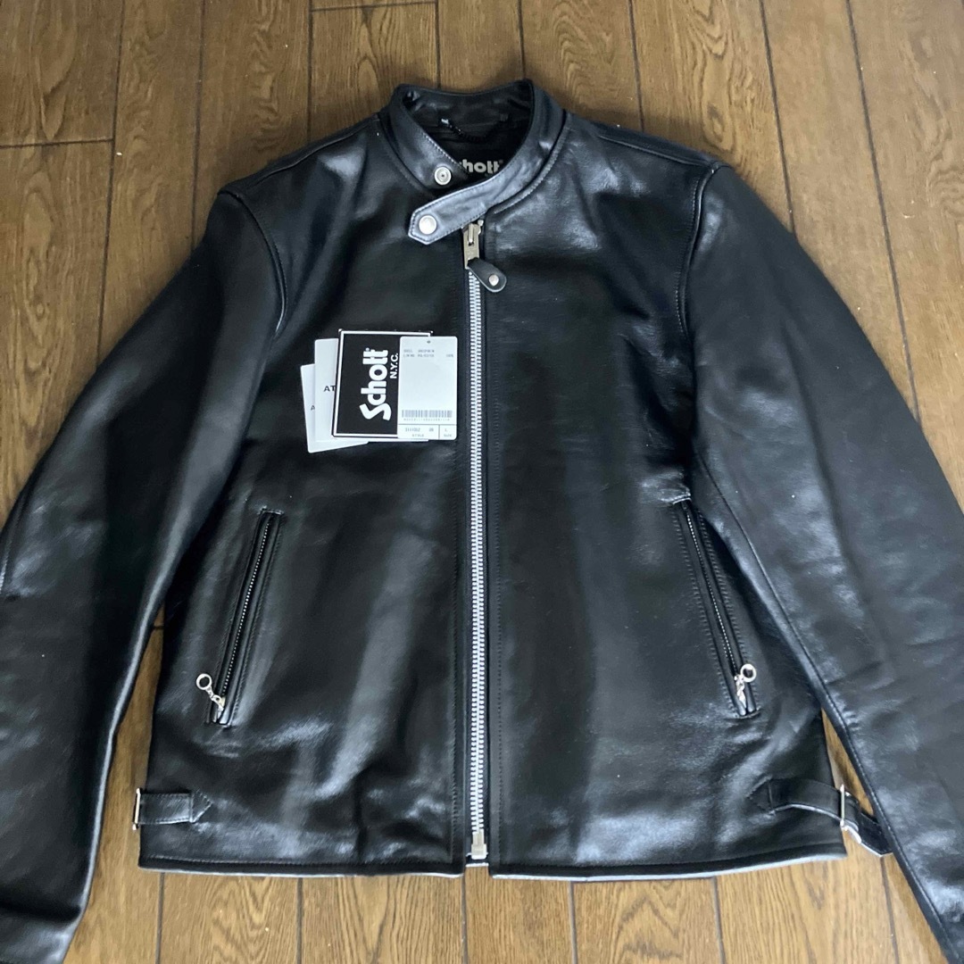 schott(ショット)の70’S SINGLE RIDERS JACKET メンズのジャケット/アウター(ライダースジャケット)の商品写真