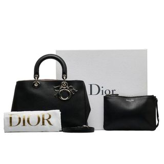 ディオール(Dior)のディオール ディオリッシモ シルバー金具 ハンドバッグ ショルダーバッグ 2WAY レザー レディース Dior 【1-0124012】(ハンドバッグ)