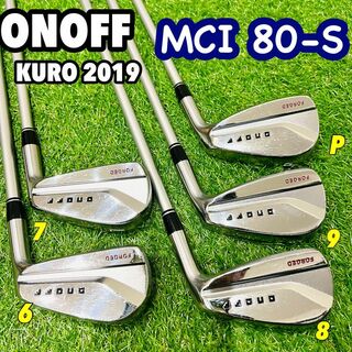 Onoff - ONOFF KURO オノフ クロ 2019 MCI80 装着　アイアンセット