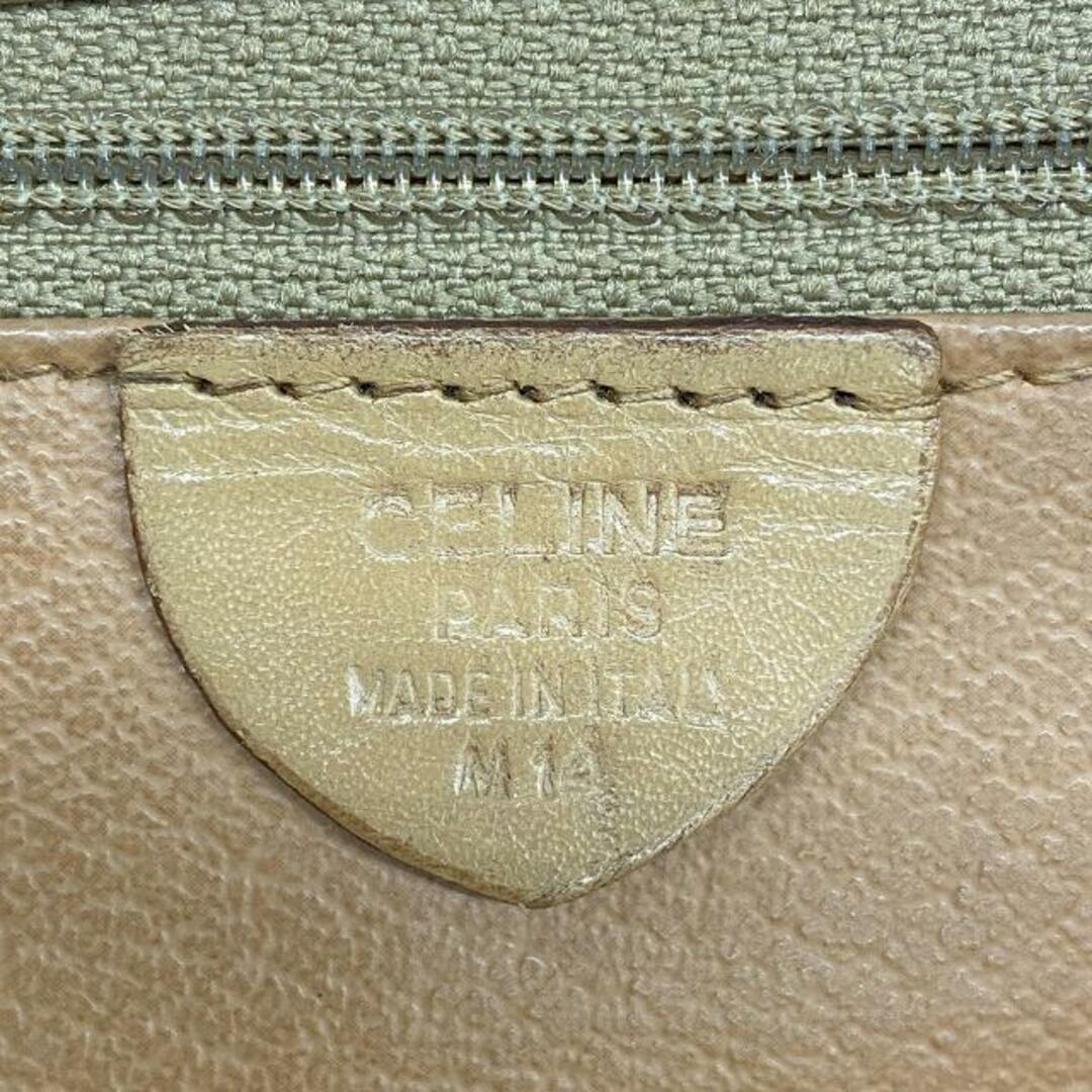 celine(セリーヌ)の【4fd3322】セリーヌ リュックサック/マカダム/PVC/レザー/ブラウン/ゴールド金具 【中古】 レディース レディースのバッグ(リュック/バックパック)の商品写真