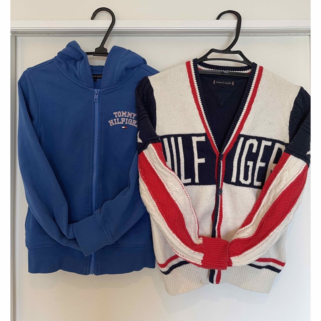 TOMMY HILFIGER(トミーヒルフィガー)のTOMMY HILFIGER トップス２点セット キッズ/ベビー/マタニティのキッズ服男の子用(90cm~)(カーディガン)の商品写真