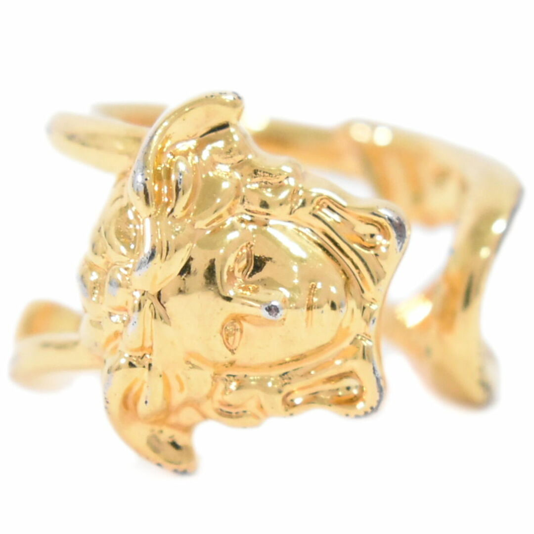VERSACE - 本物 ヴェルサーチ VERSACE メデューサ リング 指輪 9 VERSACE - 本物 ヴェルサーチ VERSACE メデューサ リング 指輪 9