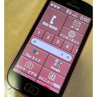 エヌティティドコモ(NTTdocomo)のdocomo   F03K  (スマートフォン本体)