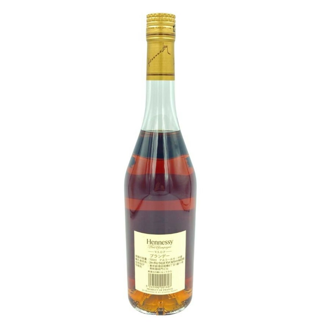 ヘネシー VSOP スリムボトル 700ml 40％ Hennessy【B2】の通販 by 