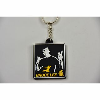 ブルースリー　ラバーキーホルダー　BRUCE LEE(その他)