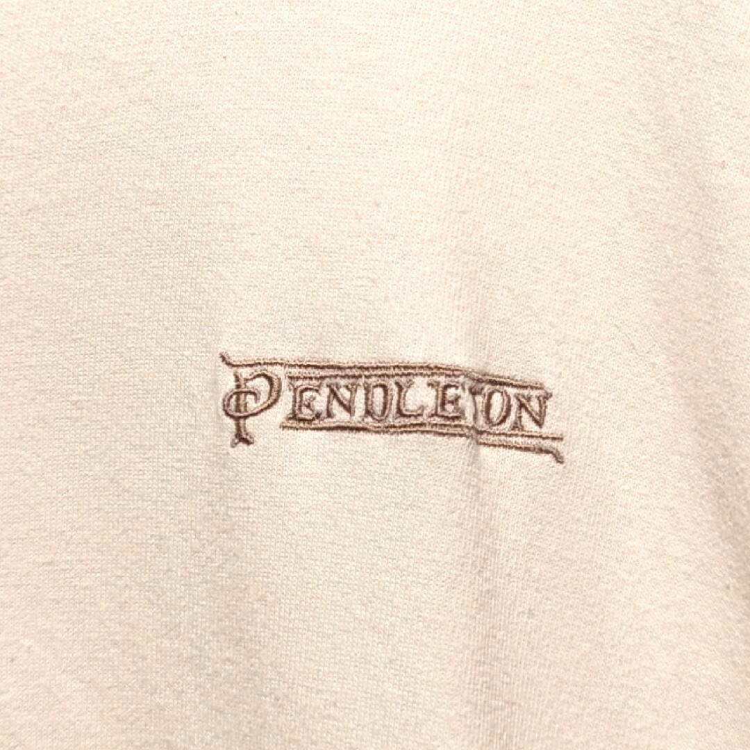 PENDLETON(ペンドルトン)のPENDLETN ペンドルトン 半袖 ロングワンピース アイボリー フリーサイズ レディースのワンピース(ロングワンピース/マキシワンピース)の商品写真