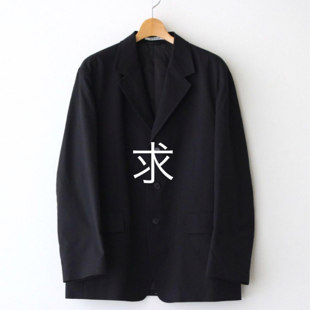 AURALEE(オーラリー)のAURALEE WOOL COTTON TWILL OVER JACKET メンズのジャケット/アウター(テーラードジャケット)の商品写真