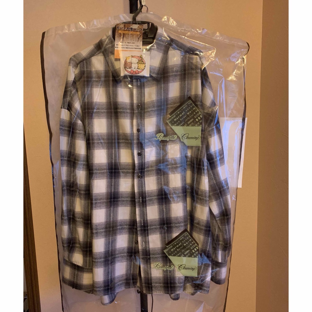 AP STUDIO(エーピーストゥディオ)の美品AP  PROVOKEプロヴォークOversized check Shirt レディースのトップス(シャツ/ブラウス(長袖/七分))の商品写真