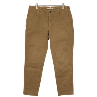 PIATTO ピアット CHINO テーパードチノパンツ ブラウン 46(チノパン)