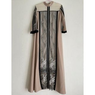 ミューラル(MURRAL)のMURRAL Flamed flower dress(ロングワンピース/マキシワンピース)