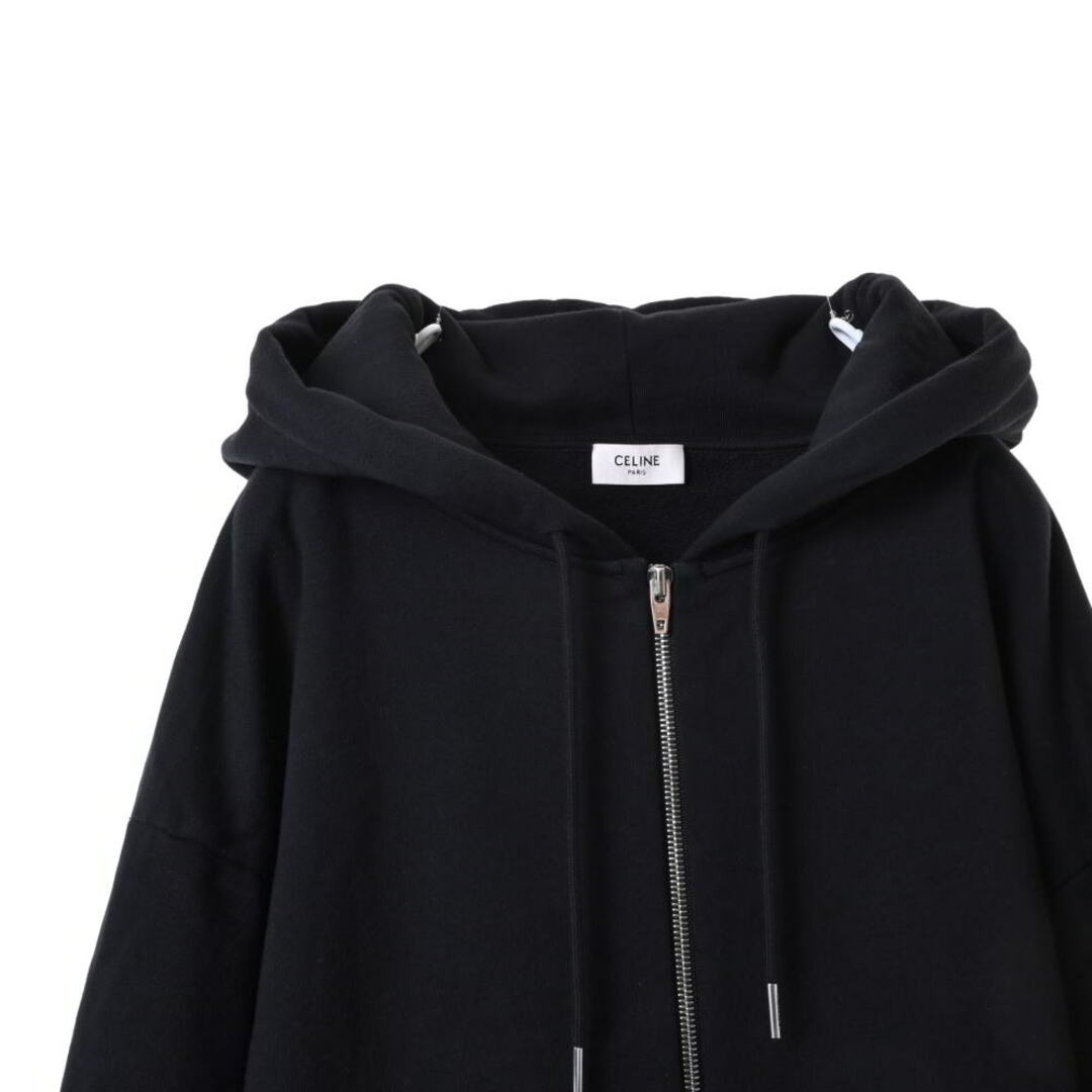 CELINE - CELINE フードロゴプリント ジップ パーカの通販 by CELINE - CELINE フードロゴプリント ジップ パーカの通販 by