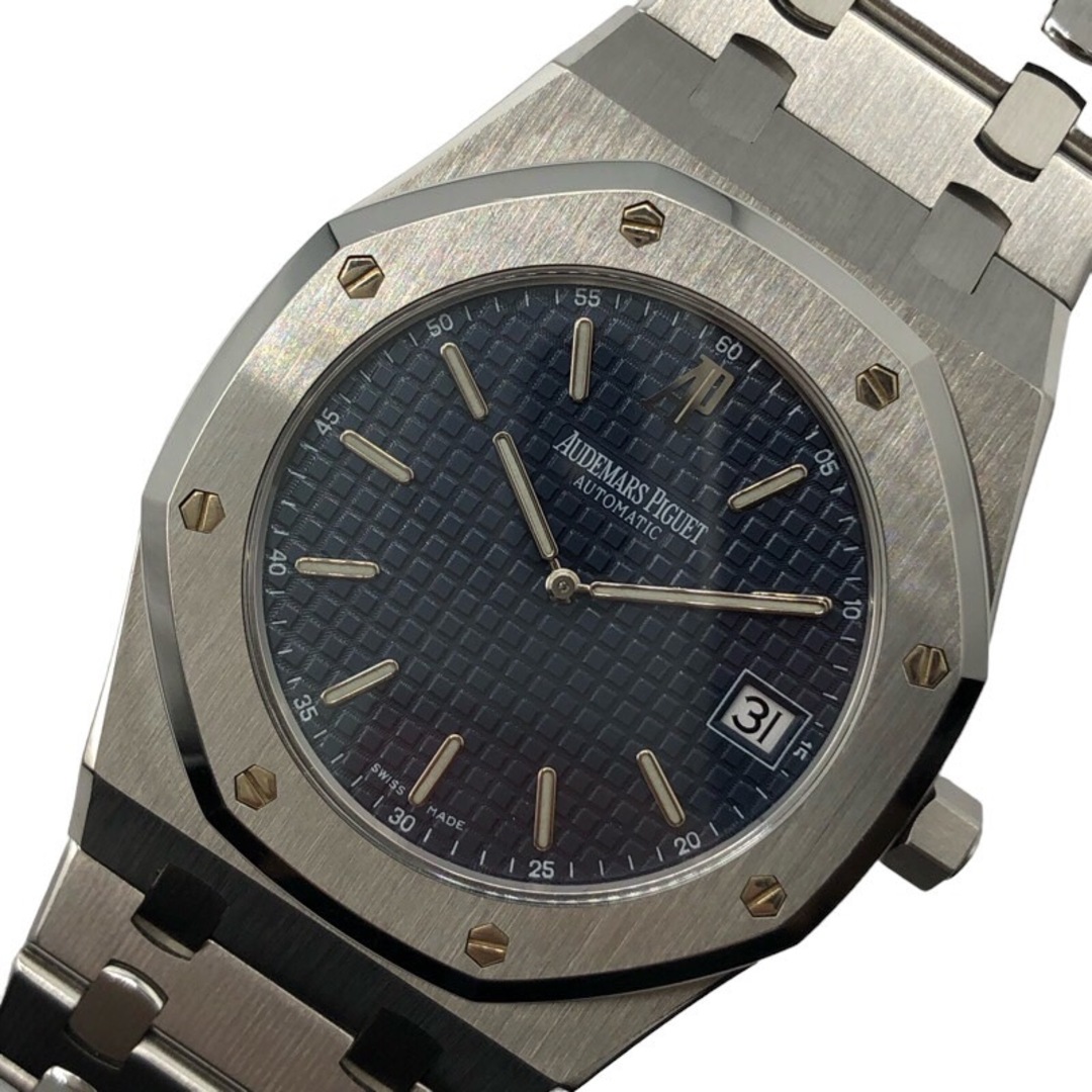 AUDEMARS PIGUET(オーデマピゲ)の　オーデマ・ピゲ AUDEMARS PIGUET ロイヤルオーク ジャンボ エクストラシン 15202ST.OO.0944ST.03 ブルー  SS 自動巻き メンズ 腕時計 メンズの時計(その他)の商品写真