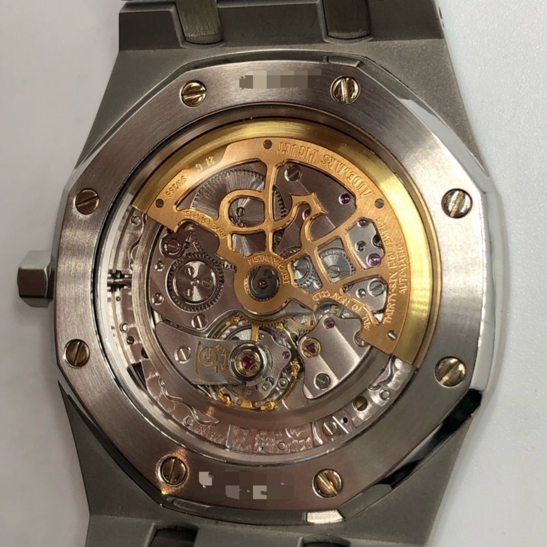 AUDEMARS PIGUET(オーデマピゲ)の　オーデマ・ピゲ AUDEMARS PIGUET ロイヤルオーク ジャンボ エクストラシン 15202ST.OO.0944ST.03 ブルー  SS 自動巻き メンズ 腕時計 メンズの時計(その他)の商品写真