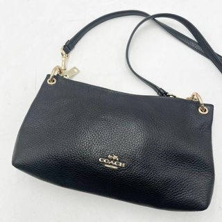 COACH - COACH コーチ ショルダーバッグ ウイロー 肩掛け ブラックの