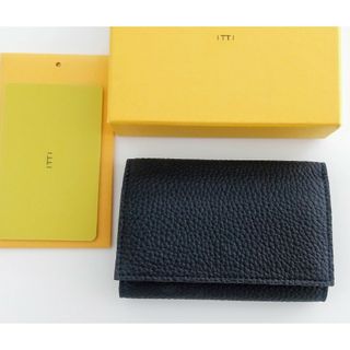 イッチ(ITTI)のITTI 財布 三つ折り ブラック ITTI-WLT-021-DF(折り財布)