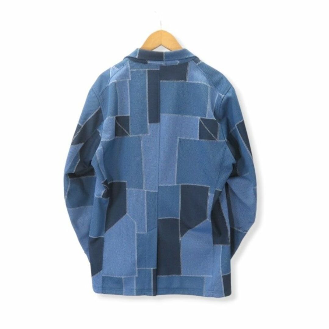 Needles(ニードルス)のNEEDLES 2B Jacket Poly Jq Patchwork サイズS IN193 ニードルズ 2ボタンジャケット ジャガードパッチワーク メンズのジャケット/アウター(テーラードジャケット)の商品写真