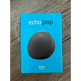 エコー(ECHO)のAmazon アマゾン echo pop エコーポップ チャコール 新品未使用(スピーカー)