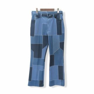 ニードルス(Needles)のNEEDLES Boot-Cut Student Pant Patchwork サイズS IN194 ニードルズ ブーツカットスチューデントパンツ パッチワーク(その他)