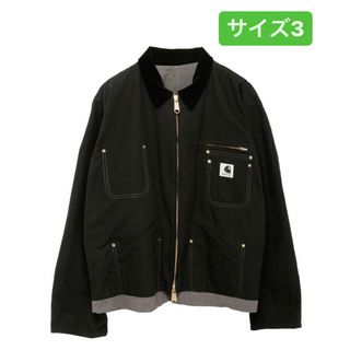 サカイ(sacai)のsacai Carhartt Reversible Duck Jacket 黒3(その他)