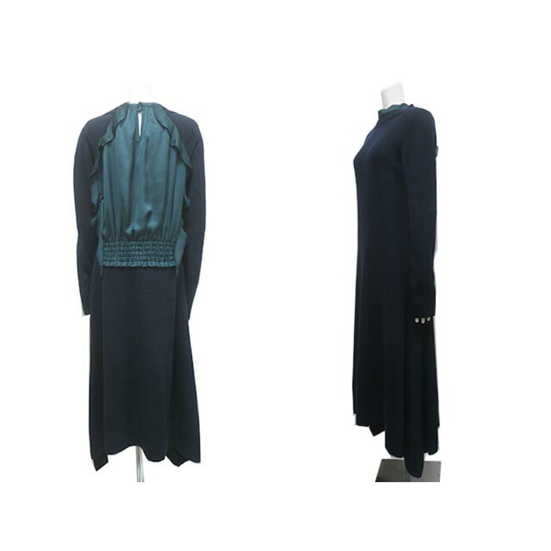 sacai(サカイ)の【中古】sacai サカイ  ワンピース ニットワンピース レディース 2019AW Wool Jersey Dress 秋冬 ウール サイズ3 レディースのワンピース(その他)の商品写真