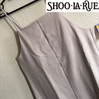 シューラルー(SHOO・LA・RUE)の【新品未使用】バックリボン キャミワンピース Ｍサイズ(ロングワンピース/マキシワンピース)