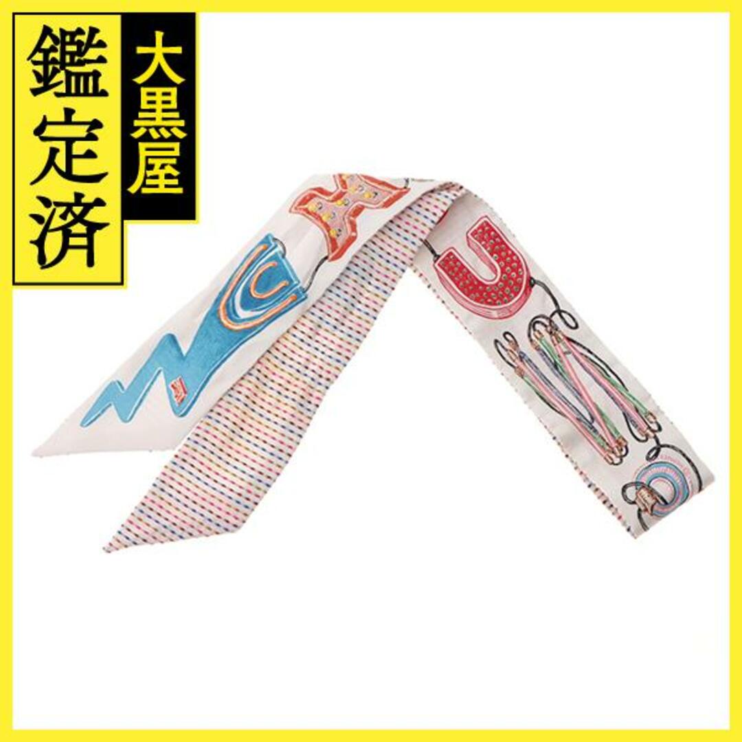 HERMES - エルメス　ツイリーポワンティエ　CHEVALOSCOPE NEON　【431】
