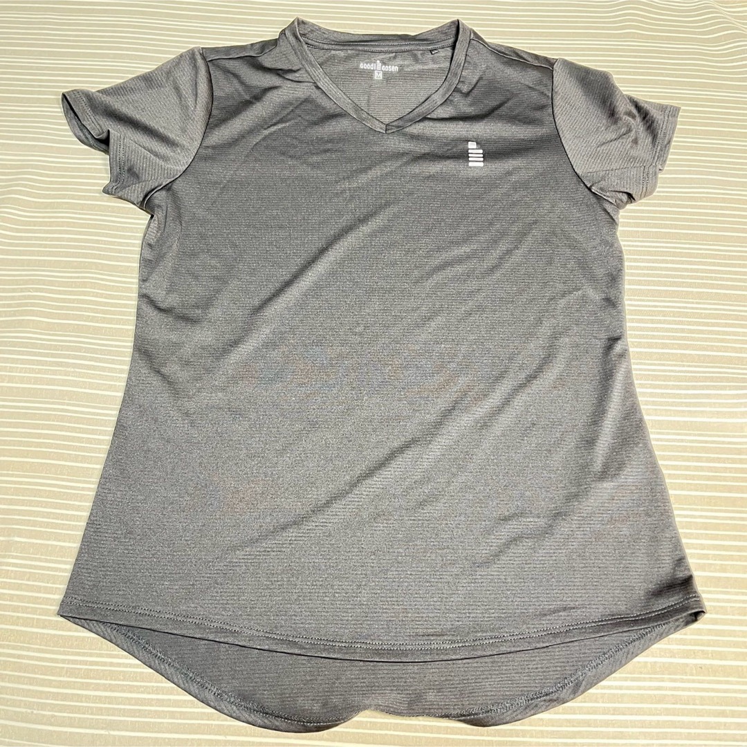 GOSEN(ゴーセン)のGood gosen Tシャツ　スポーツウェア　ブラック　M 美品 スポーツ/アウトドアのランニング(ウェア)の商品写真