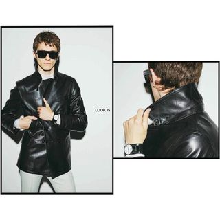 トムフォード(TOM FORD)のTOM FORD オーバーサイズ　レザー　ジャケット　dior gucci(レザージャケット)