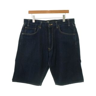 エフエーティー(FAT)のFAT ショートパンツ SKINNY(L位) インディゴ(デニム) 【古着】【中古】(ショートパンツ)