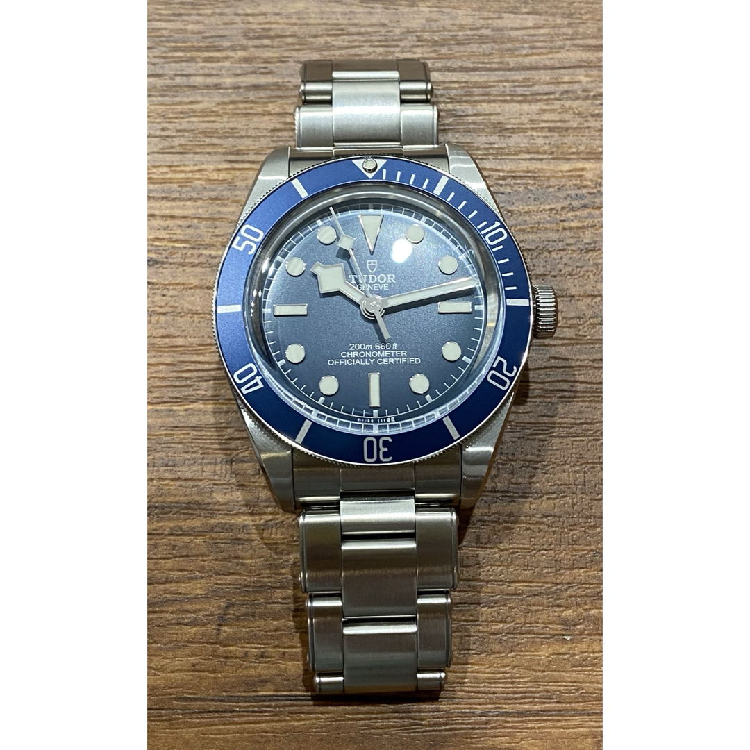 Tudor(チュードル)のTUDOR ブラックベイ　39mmブルー　79030b メンズの時計(腕時計(アナログ))の商品写真