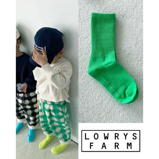 ローリーズファーム(LOWRYS FARM)のLOWRYS FARM kids color socks 17-19cm(靴下/タイツ)