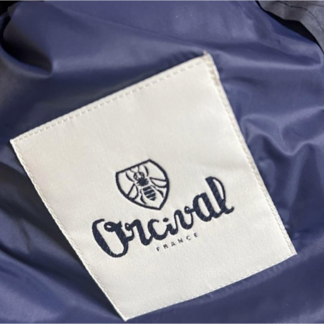 ORCIVAL(オーシバル)のORCIVAL  クルーネックインナーダウンジャケット M-L  レディースのジャケット/アウター(ノーカラージャケット)の商品写真